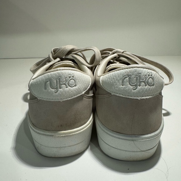 Women’s Rykä Beige and White Casual Sneakers - Picture 3 of 5